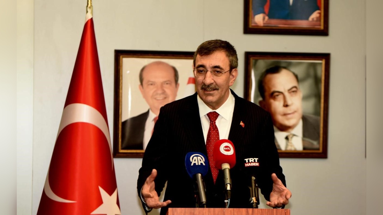 Cumhurbaşkanı Yardımcısı Yılmaz, KKTC'yi Ziyaret Etti