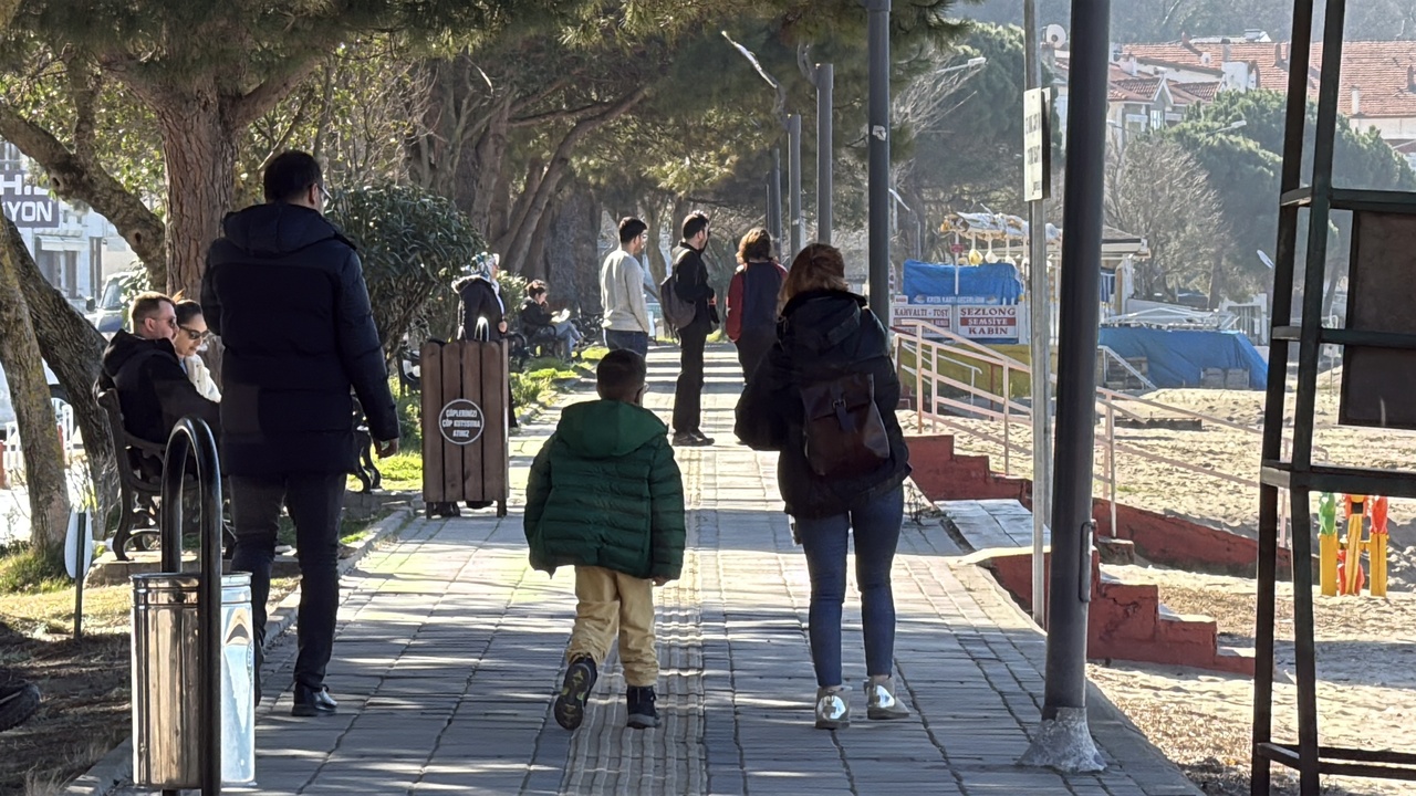 İnkumu Plajı'nda Yaz Keyfi