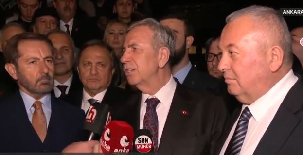 Mansur Yavaş tarihi sözlerle tutuklu gazetecilere sahip çıktı!