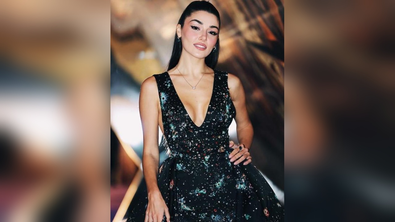 Hande Erçel, Paris'te Yeni İmajıyla Göz Doldurdu