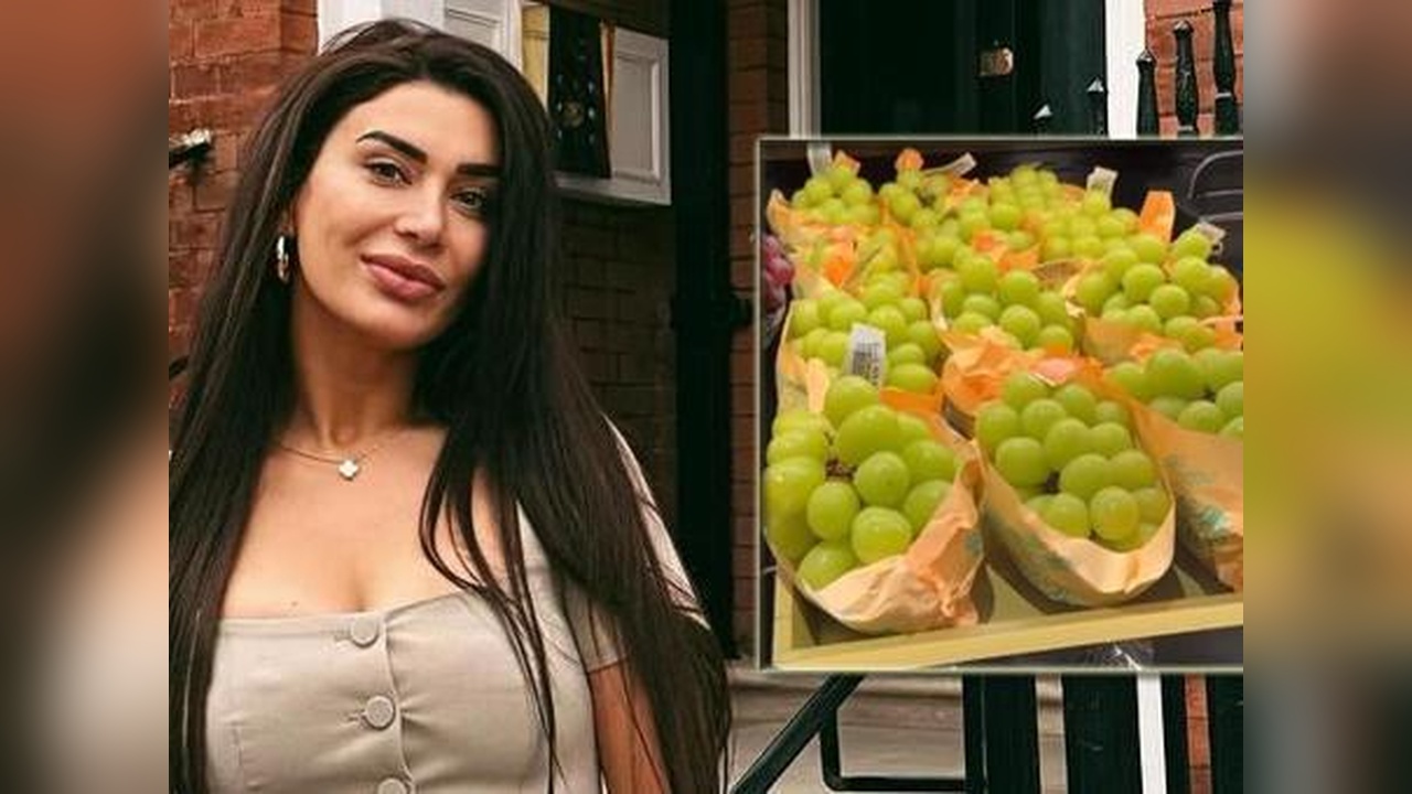 Ebru Şancı Öztürk, İngiltere'deki Üzüm Fiyatlarıyla Şaşkınlık Yaşadı