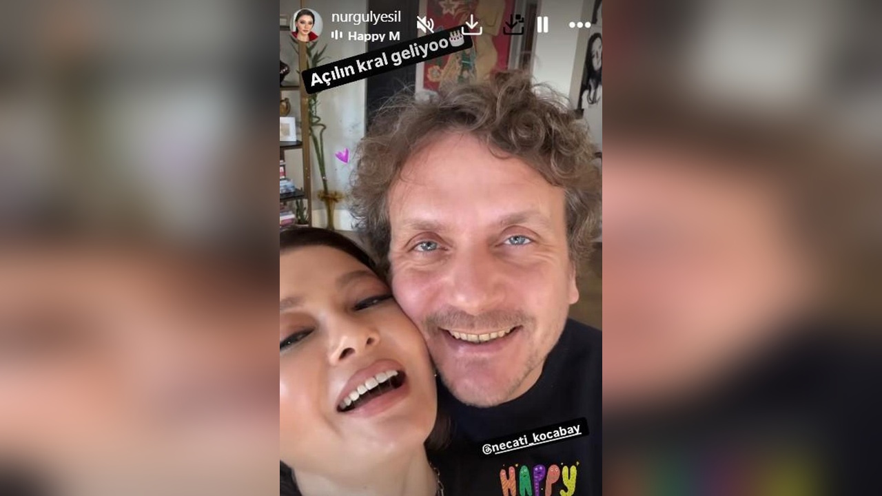 Nurgül Yeşilçay, Sevgilisi İçin Romantik Bir Kutlama Gerçekleştirdi