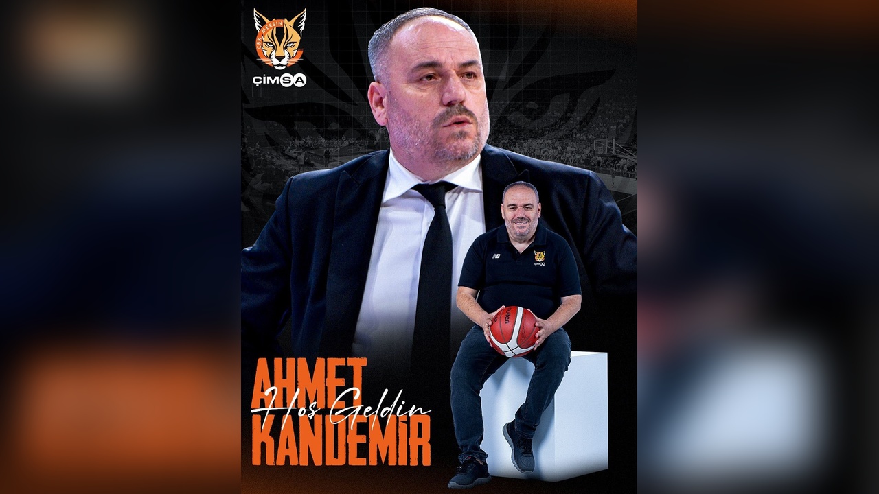 ÇBK Mersin, Yeni Başantrenörü Ahmet Kandemir ile İmzaladı