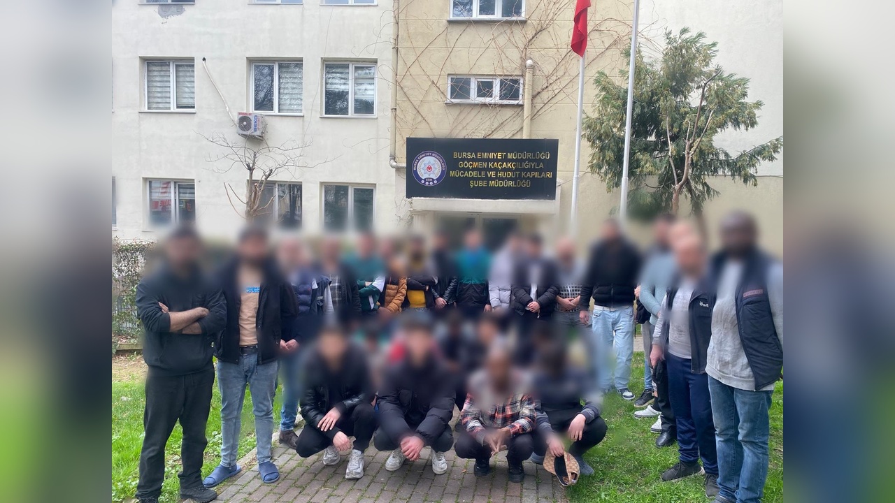 Bursa'da Kaçak Göçmenlere Yardım Eden Şahıs Tutuklandı