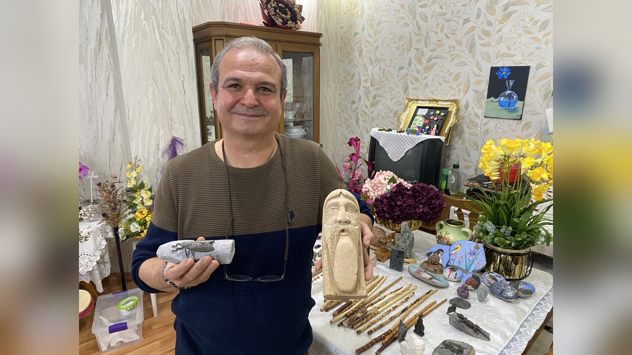 Doğanın Güzelliklerini Sanata Dönüştürüyor