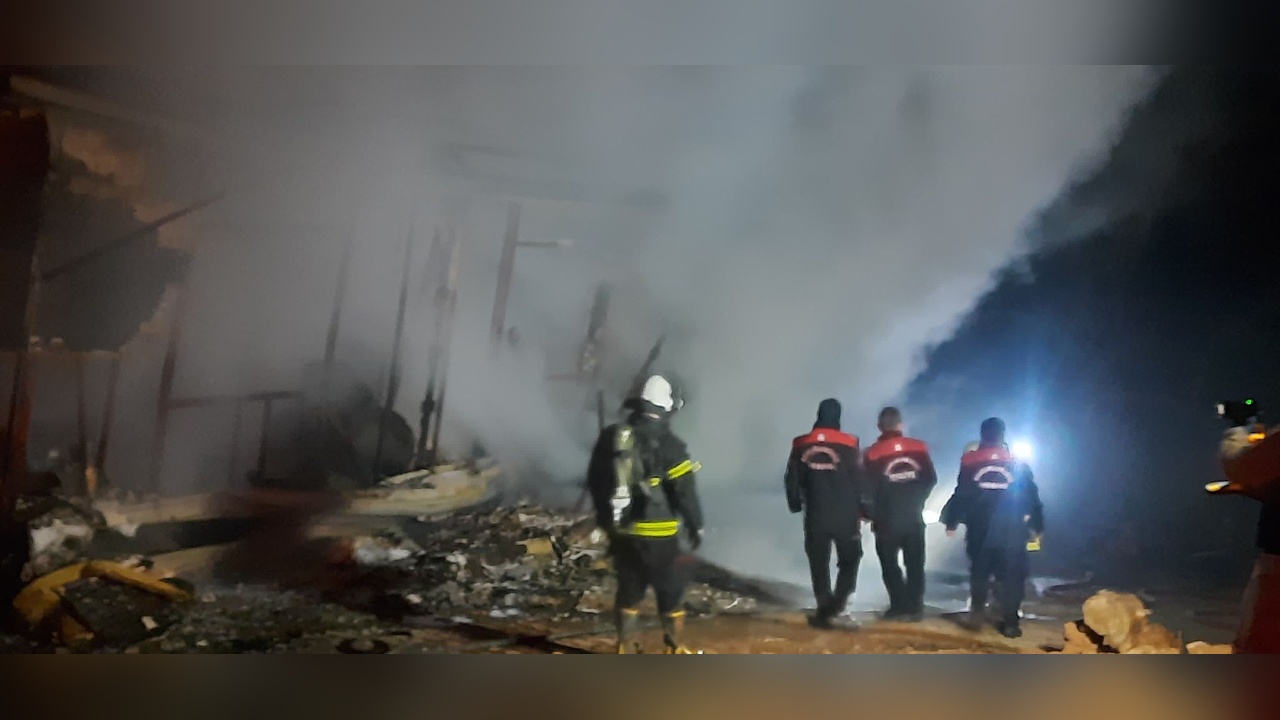Prefabrik Evde Yangın: Bir Kişi Hayatını Kaybetti