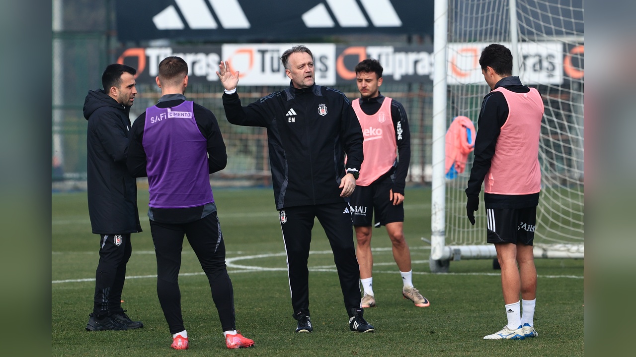Beşiktaş, Kırklarelispor ile karşılaşma için antrenmanlara başladı