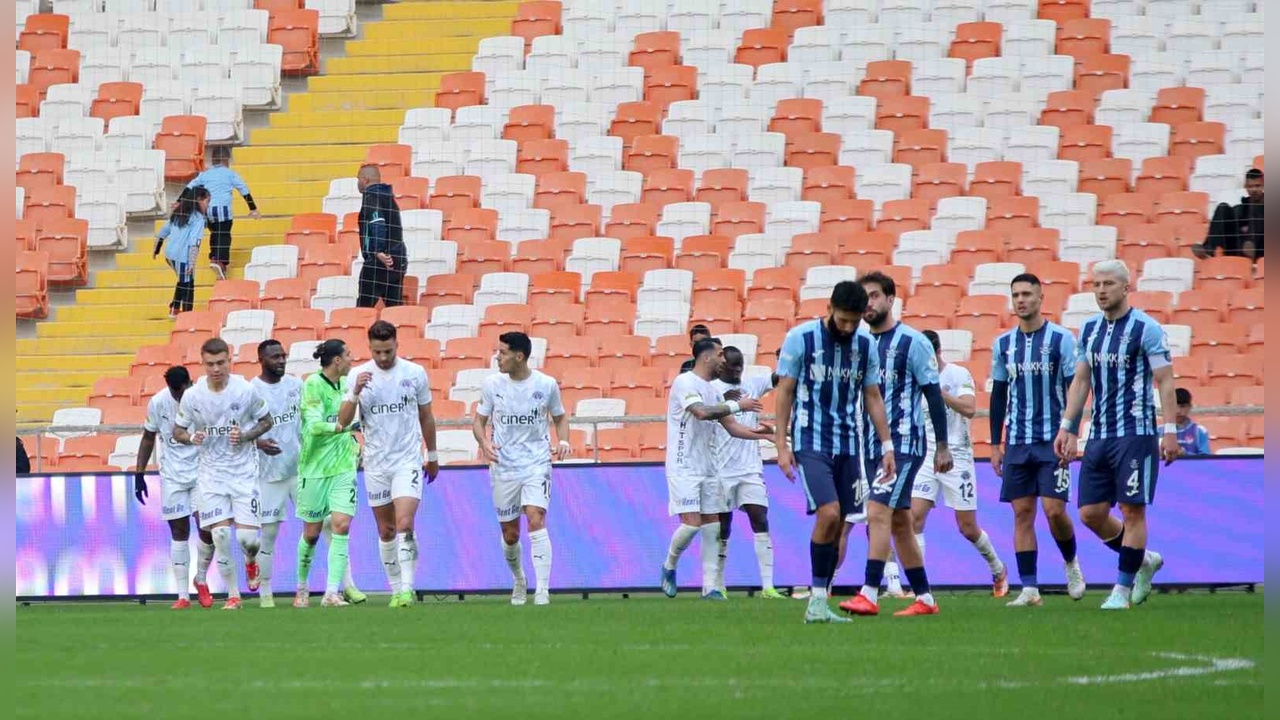 Kasımpaşa, Adana Demirspor'u 5-3 Yenerek Öne Geçti