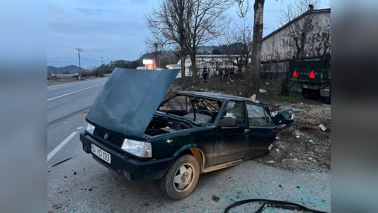 İkiye Bölünen Araçtan Mucizevi Kurtuluş