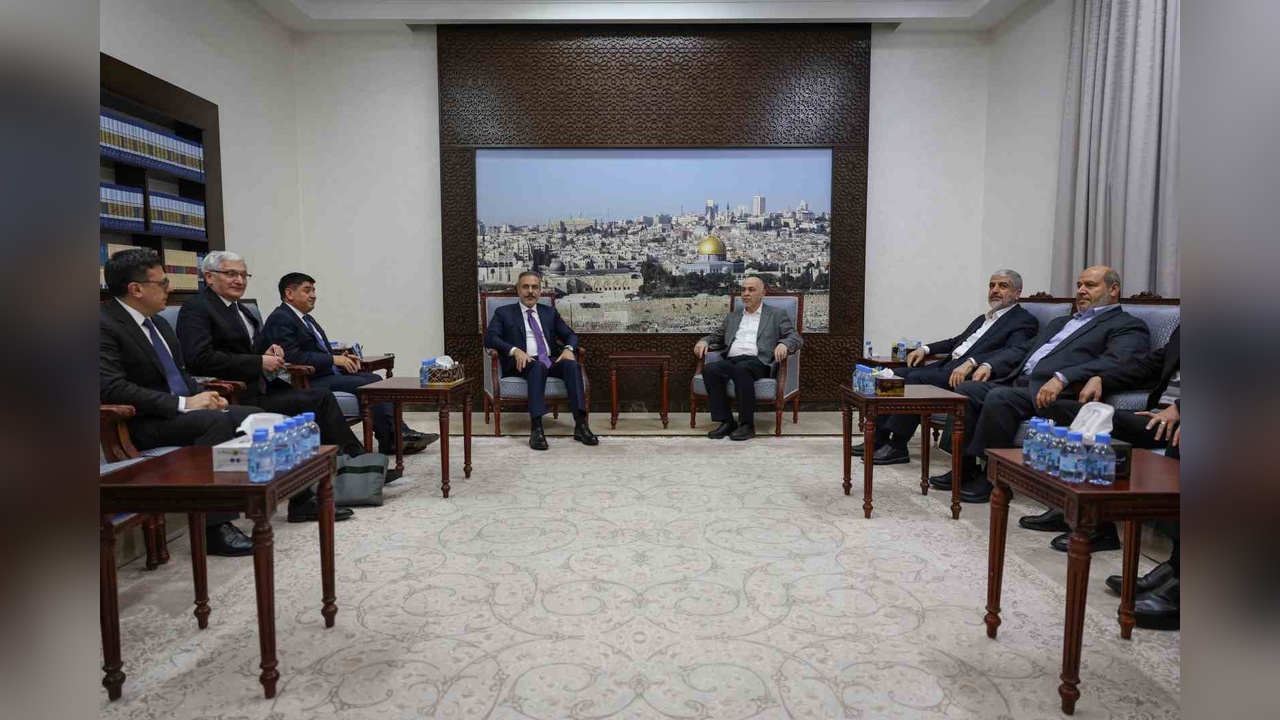 Dışişleri Bakanı Fidan, Hamas Temsilcileriyle Görüşme Gerçekleştirdi