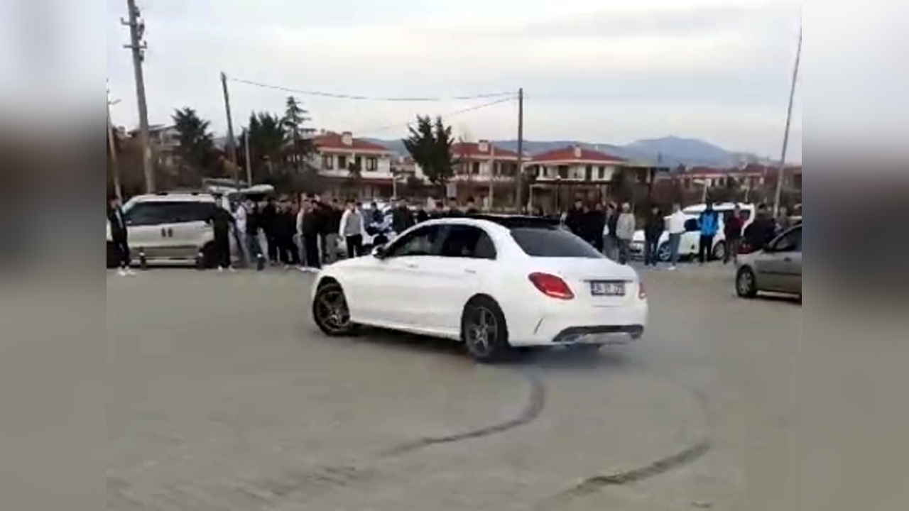 Ehliyetsiz Drift Sürücüsüne Rekor Ceza Kesildi