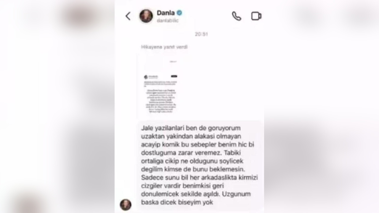 Danla Bilic, Ala Tokel ile Küs Olduğu İddialarını Yalanladı