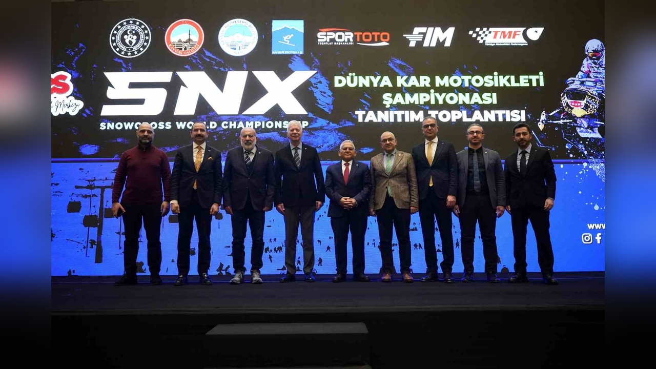 Dünya Kar Motosikleti Şampiyonası İçin Tanıtım Toplantısı Yapıldı