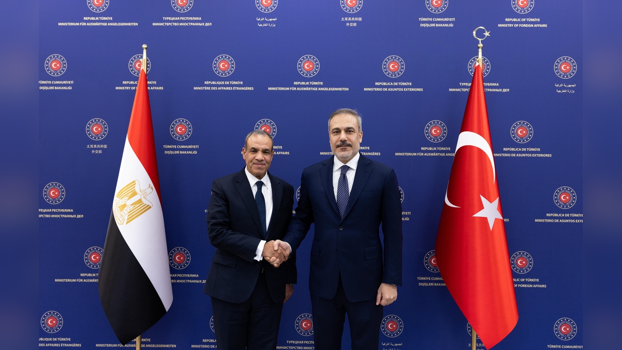 Bakan Fidan ve Mısırlı Mevkidaşı Abdulati Arasında Önemli Görüşme