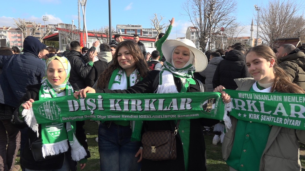 Kırklarelispor Taraftarları Beşiktaş Deplasmanında Coşkuyla Yer Aldı