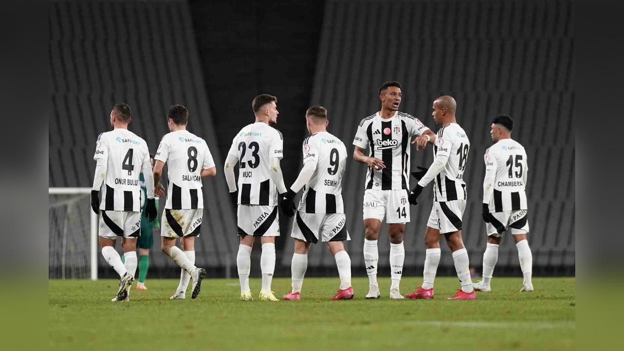 Beşiktaş, Olimpiyat Stadı'ndaki Üçüncü Galibiyetini Elde Etti