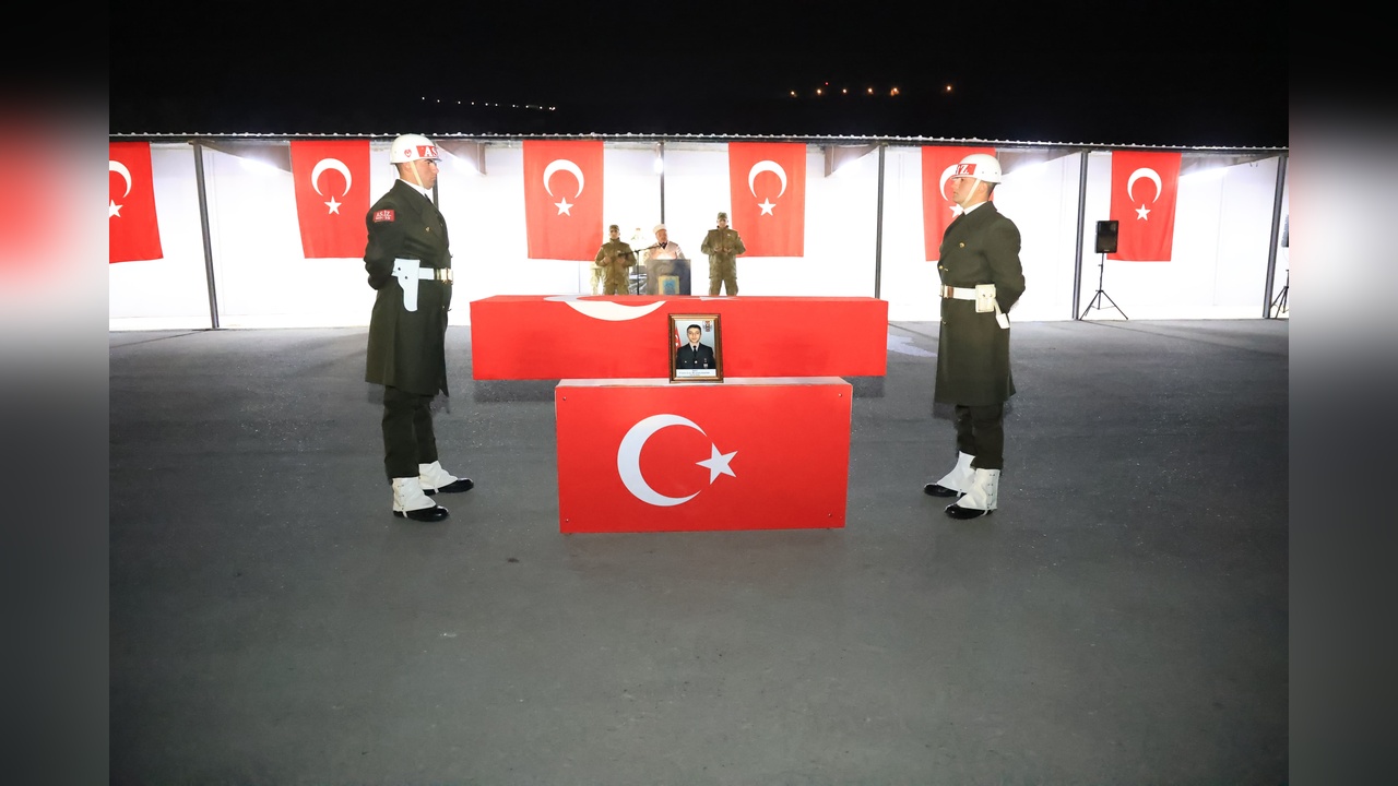 Şırnak'ta 26 Ay Sonra Naaşına Kavuşan Şehit Uzman Çavuş Bazna İçin Tören Düzenlendi