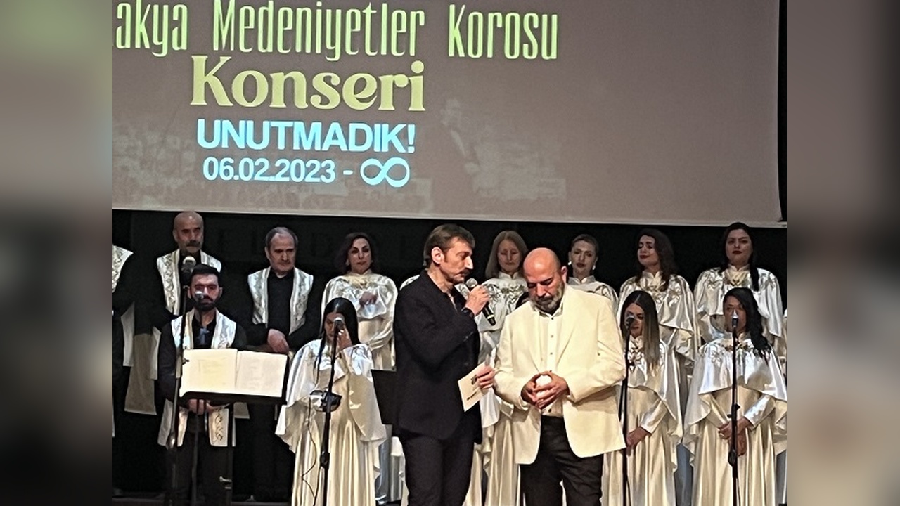 Antakya Medeniyetler Korosu Bahçelievler'de Müzikseverlerle Buluştu