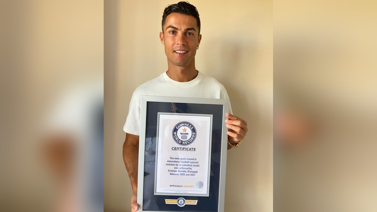 Ronaldo'nun Doğum Günü Guinness Rekorlarıyla Taçlandı