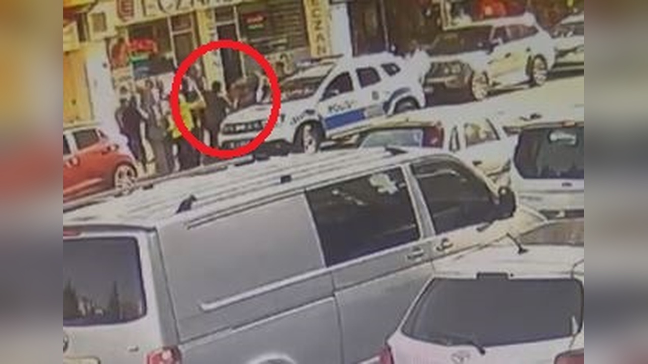 Kayseri'de Avukat ve Oğluna Saldırı Anbean Kaydedildi