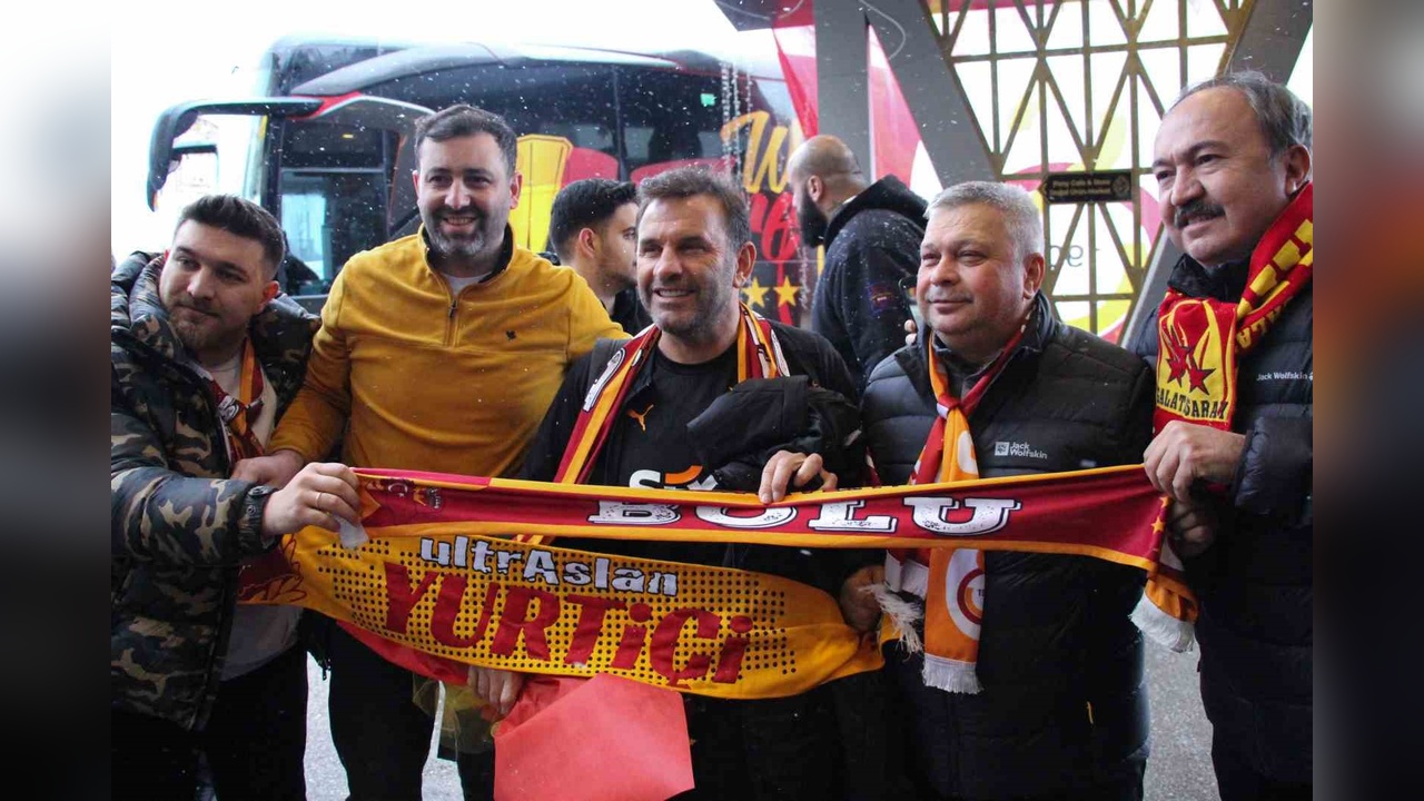 Galatasaray Takımı Bolu'ya Ulaştı
