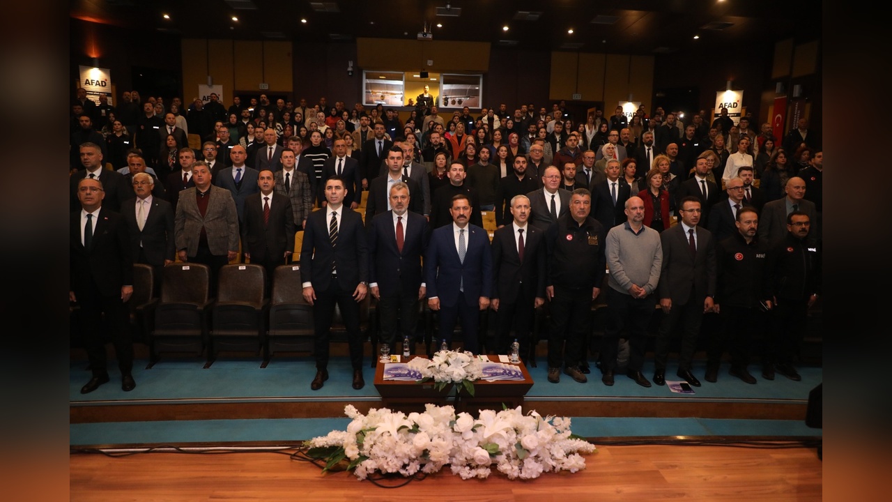 Hatay'da Afetlere Karşı Dayanıklılık Çalıştayı Gerçekleştirildi
