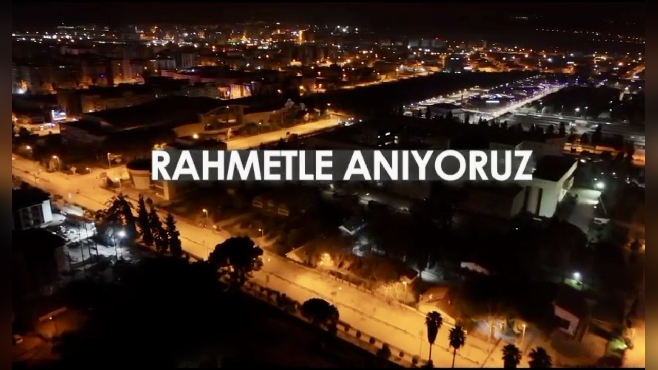Osmaniye Emniyeti Deprem Anını Belgeledi