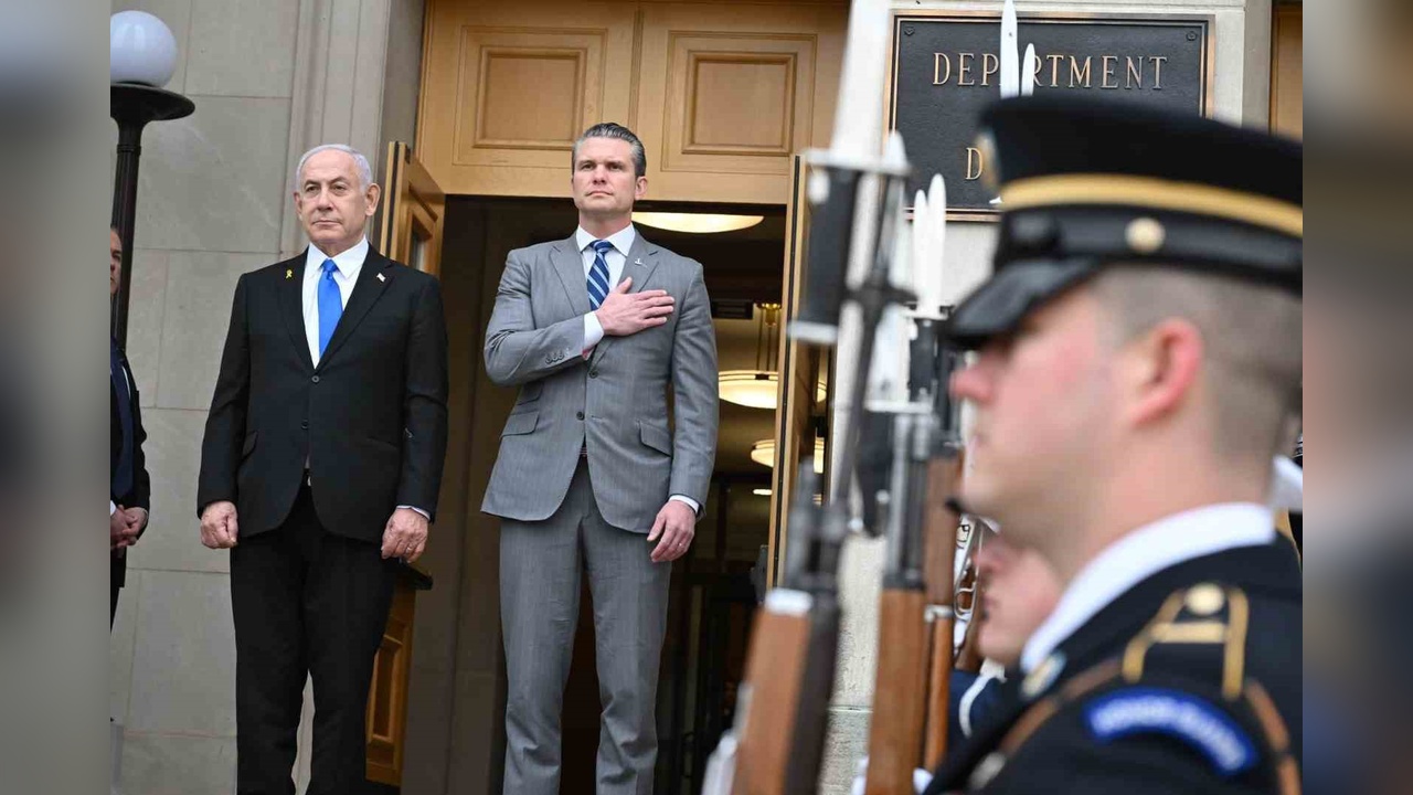 Pentagon'da Önemli Buluşma: Hegseth ve Netanyahu Bir Araya Geldi