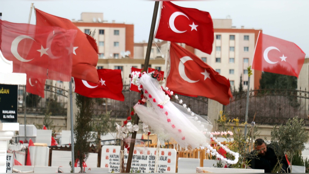 Yakınlarını Kaybedenler Mezarlıkları Ziyaret Etti