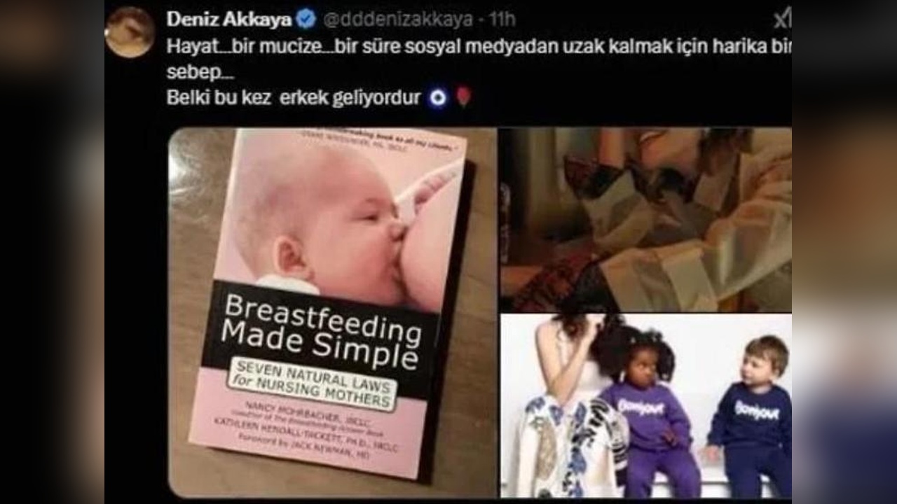 Deniz Akkaya'nın Paylaşımı Hamilelik İddialarını Alevlendirdi