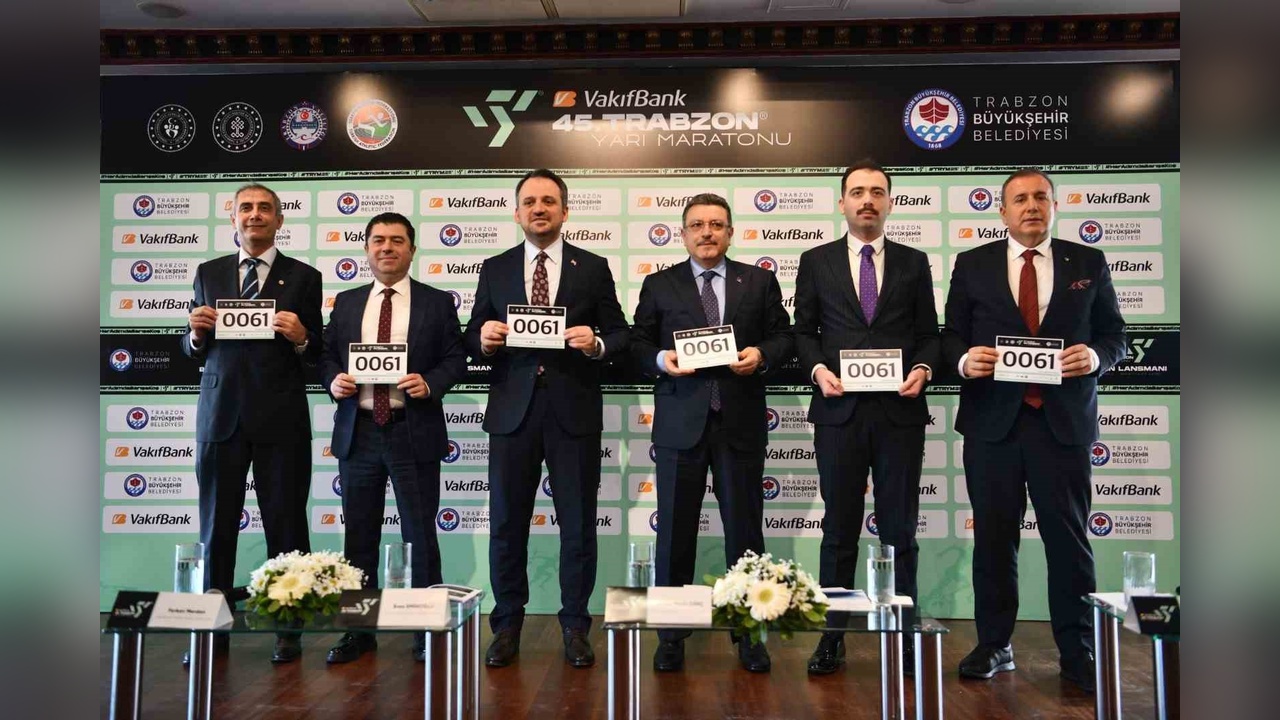 Trabzon'da 45. Yarı Maraton İçin Hazırlıklar Tamamlandı