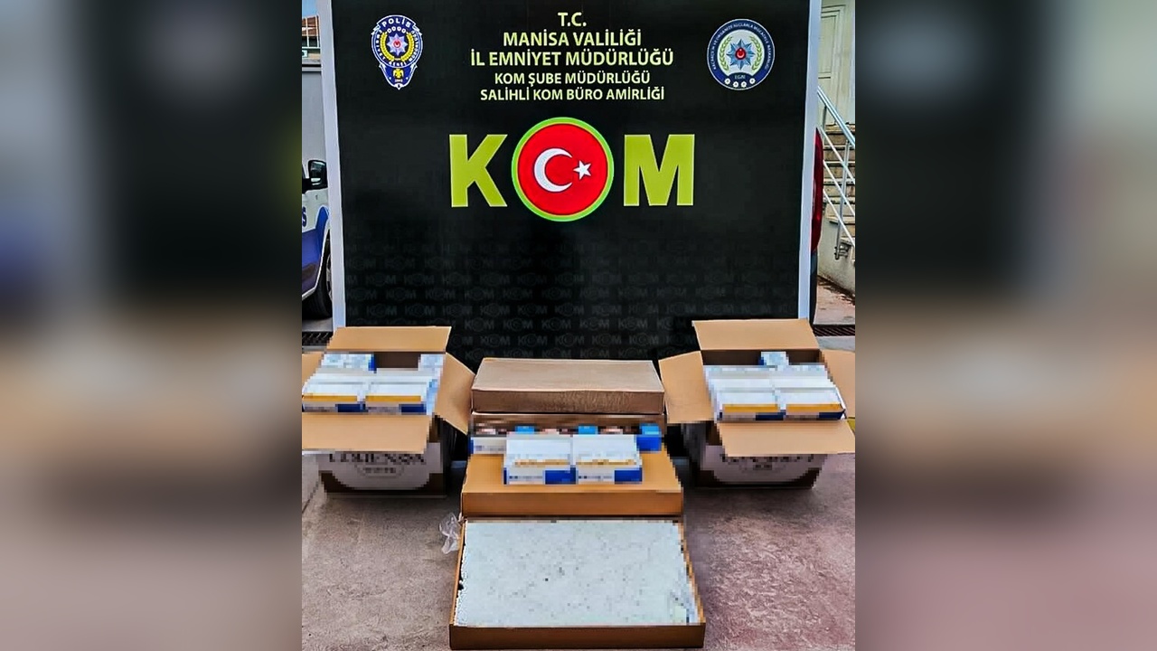 Manisa'da Büyük Makaron Operasyonu: 3 Milyon 960 Bin Ele Geçirildi