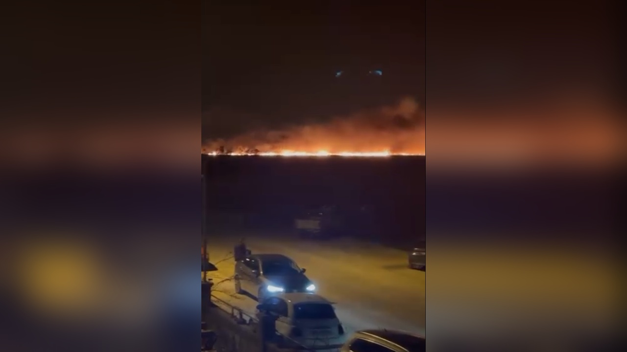 Göksu Deltası'nda Sazlık Yangını Kontrol Altına Alındı
