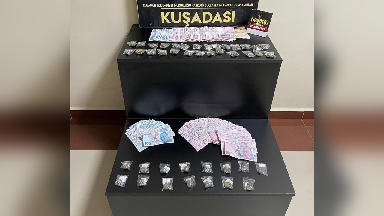 Aydın'da Uyuşturucu Operasyonu: Üç Kişi Tutuklandı