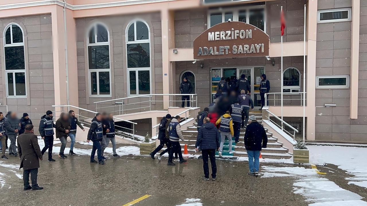 Bakır Malzeme Hırsızlığı Operasyonunda Dört Kişi Tutuklandı