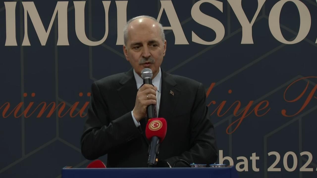 TBMM Başkanı Kurtulmuş'tan Adalet Vurgusu