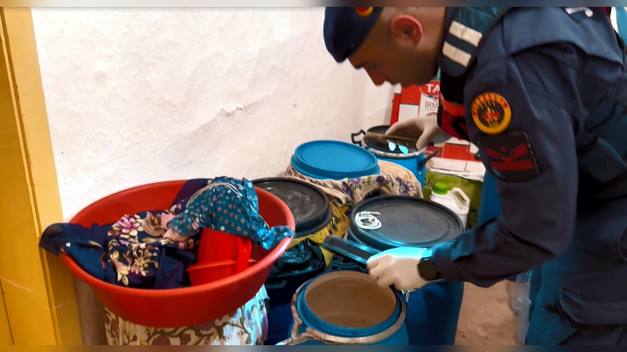 Tekirdağ'da Kaçak Alkol Operasyonu: 7 Bin 104 Litre Ele Geçirildi