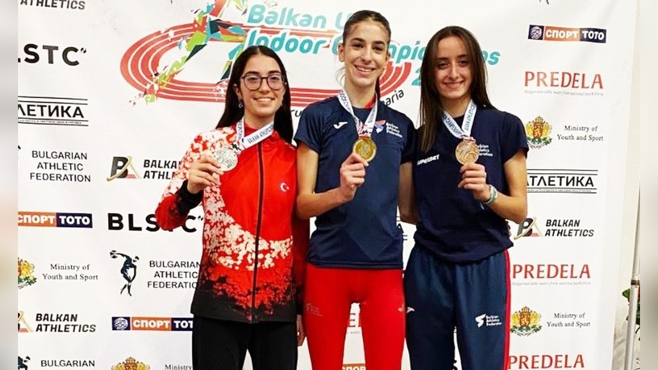 Balkan U20 Atletizm Şampiyonası'nda Türkiye'den 13 Madalya