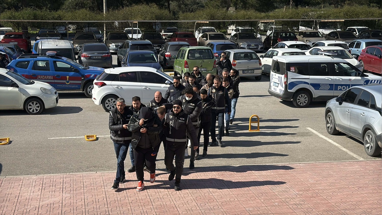 Muğla'da Suç Örgütüne Yönelik Operasyon Gerçekleştirildi