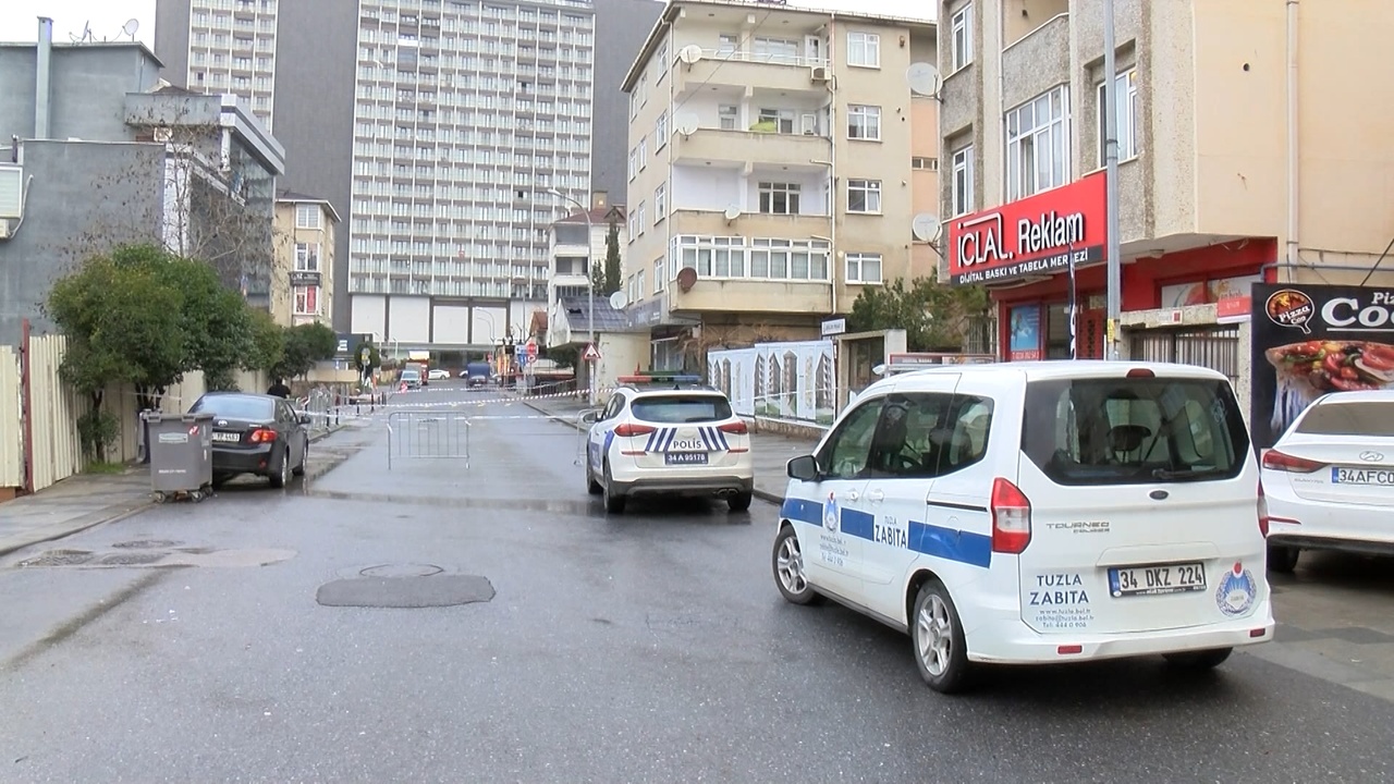 Tuzla'daki Tahliye Edilen Bina Mühürlendi
