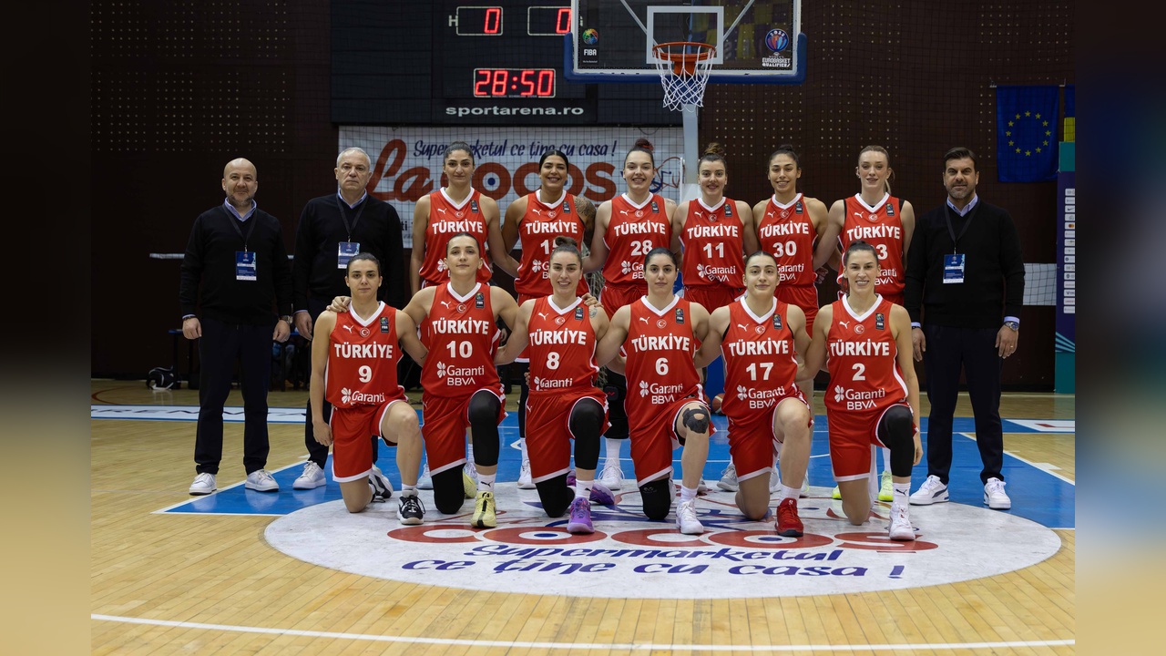 Potanın Perileri, FIBA 2025 Avrupa Şampiyonası Elemeleri'nde Namağlup Liderlik Elde Etti
