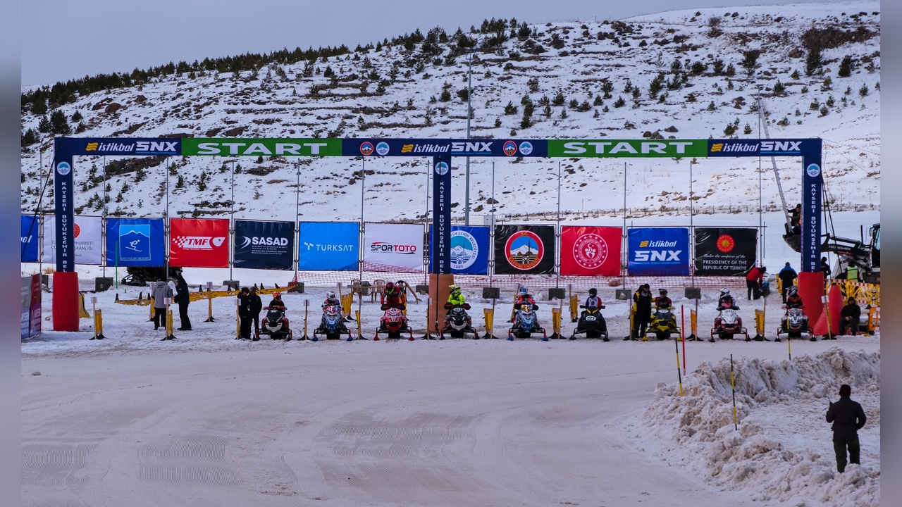 Erciyes, Dünya Kar Motosikleti Şampiyonası'na Ev Sahipliği Yapacak