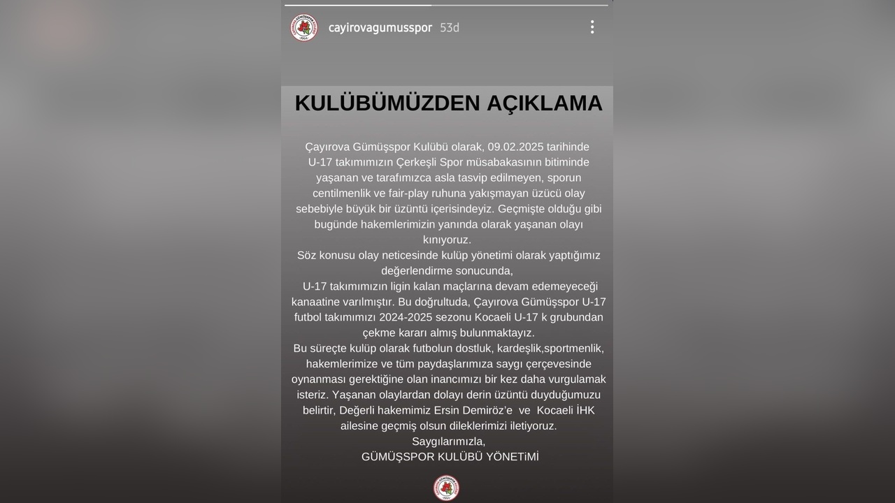 Hakemle Tartışma Sonrası Kulüp Ligden Çekildi