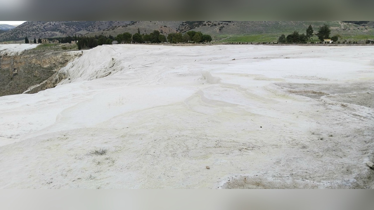 Pamukkale'de Su Debisi Düşüyor, Kuraklık Tehdidi Artıyor