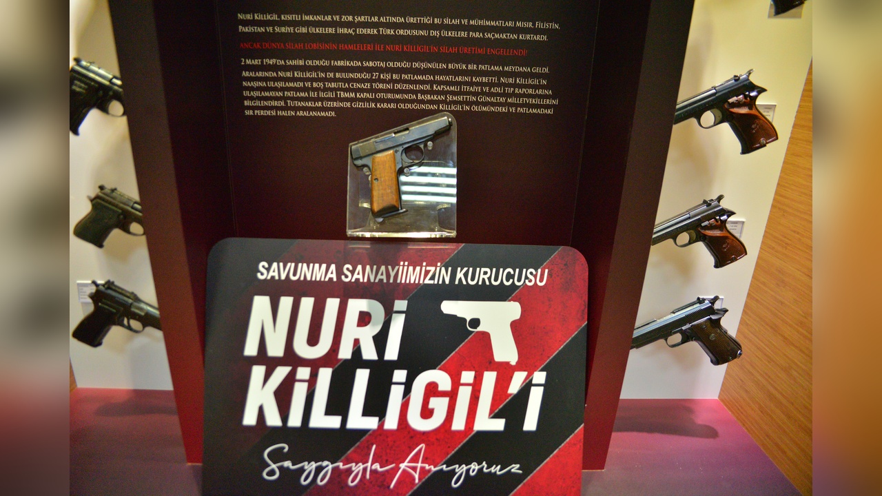 Tarihi Silahlar Kriminal Laboratuvarında Sergileniyor