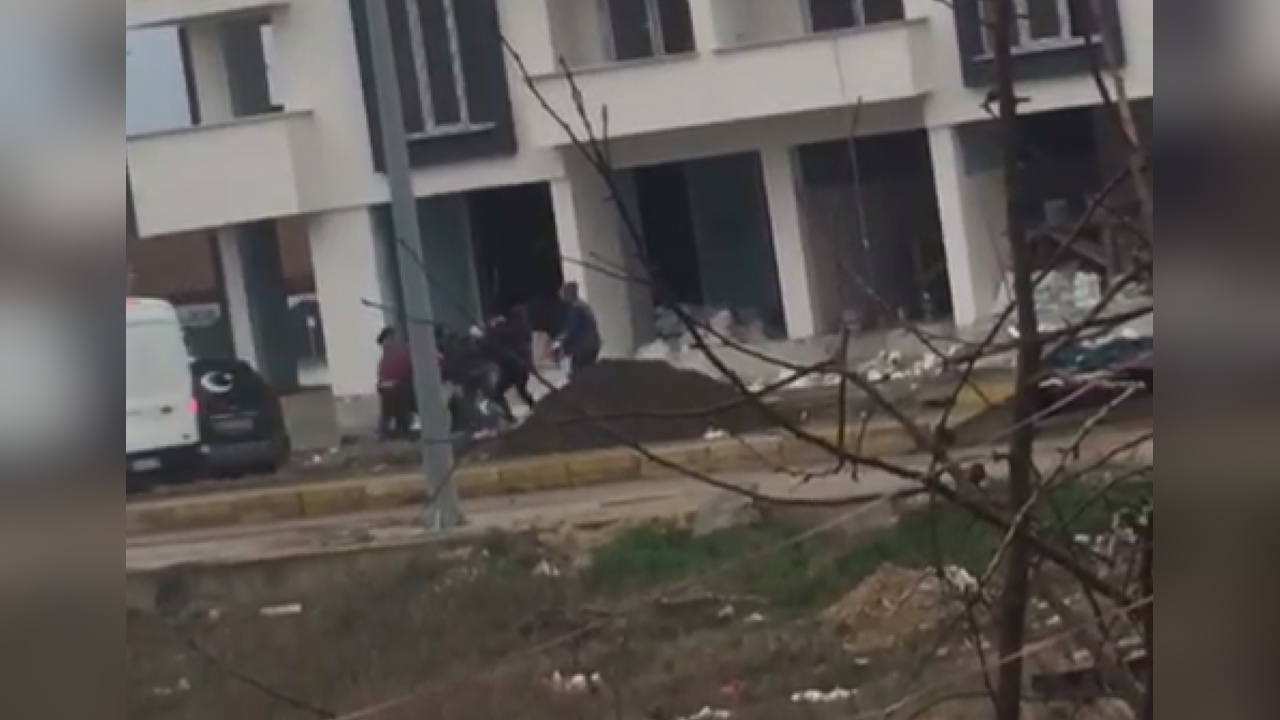 Tokat'ta İşçiler Arasında Kavga Anbean Kaydedildi