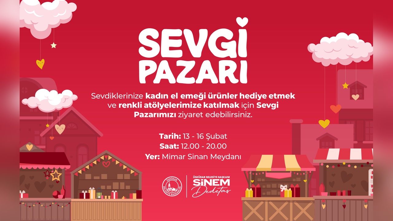 Üsküdar'da Sevgi Pazarı Projesi Hayata Geçiyor