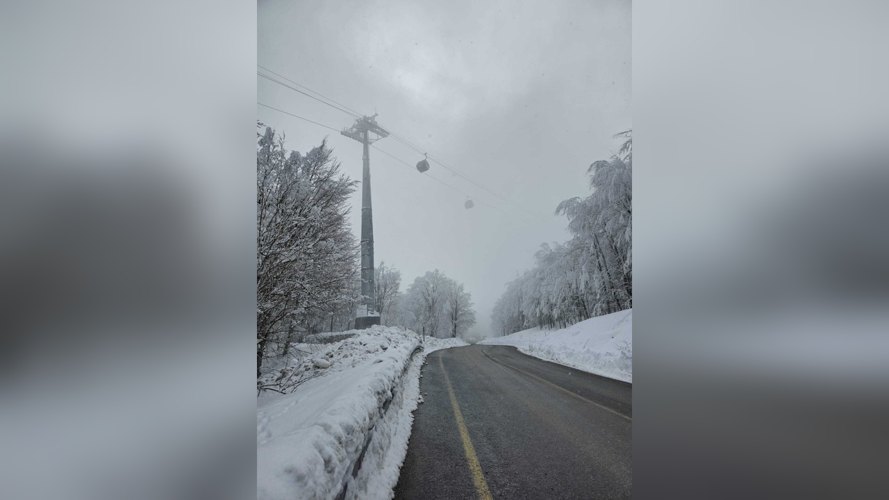 Kocaeli'yi Beyaza Bürüyen Kar Yağışı Etkili Oldu