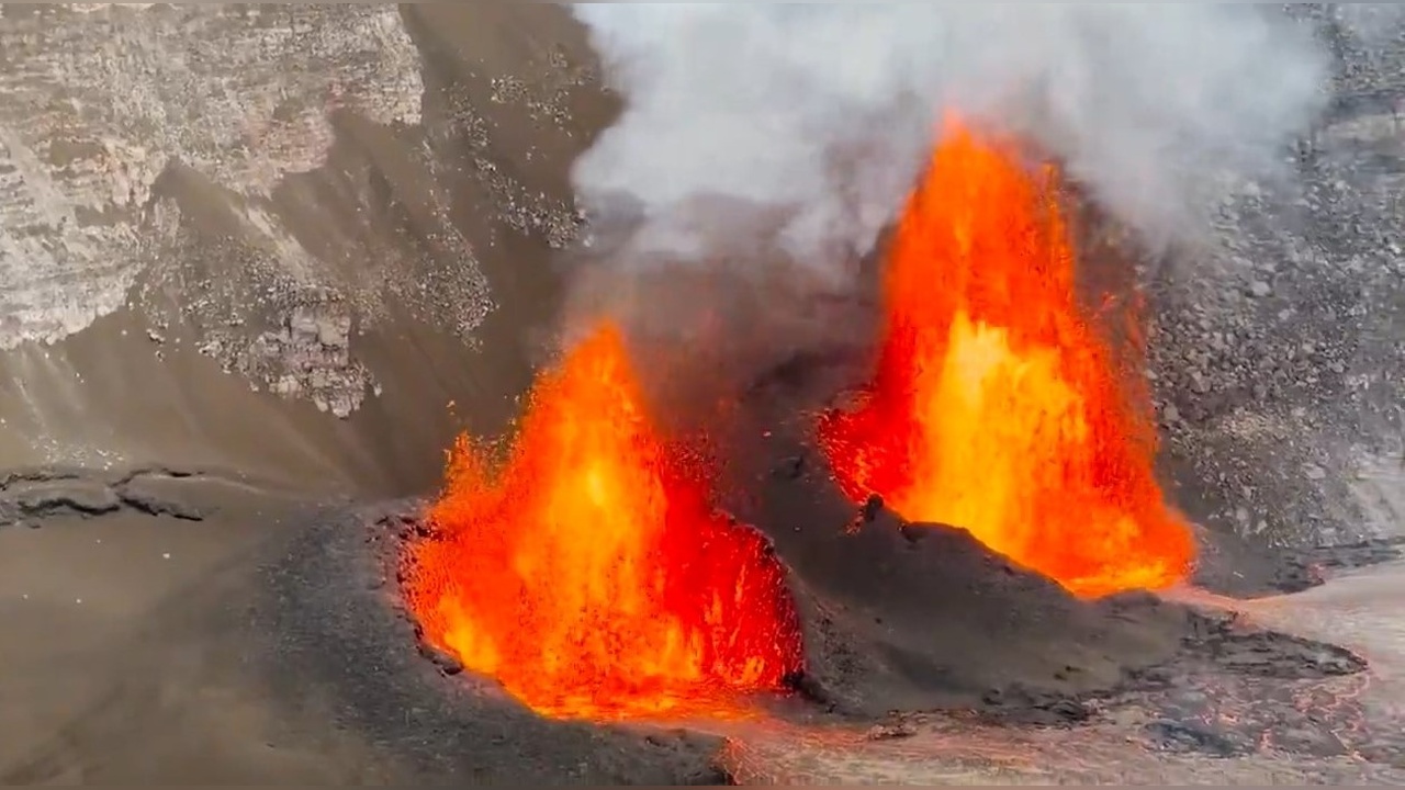 Kilauea Yanardağı'ndan Yeni Lav Püskürtmeleri