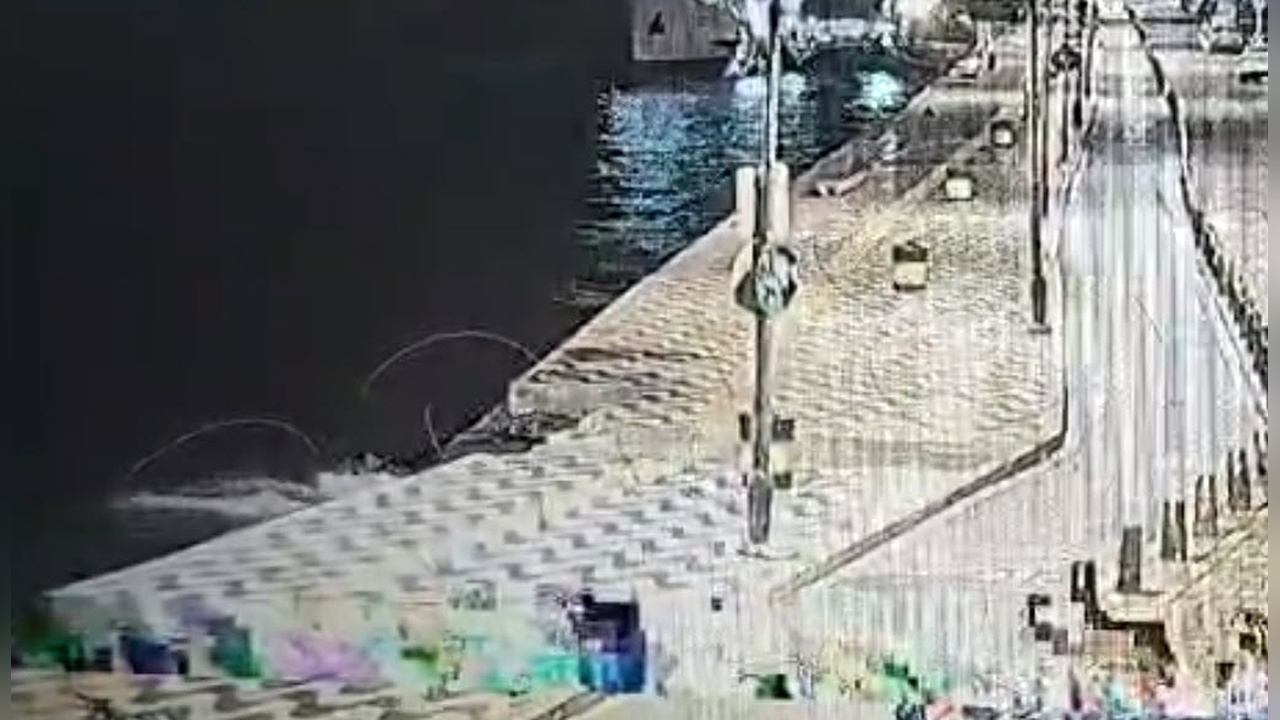 Denizdeki Trajik Olay Kameralara Yansıdı